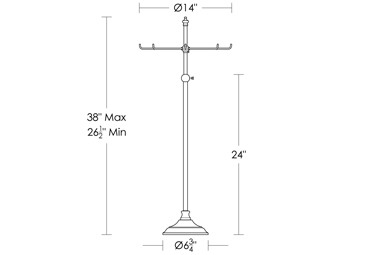Counter Top Tie Display